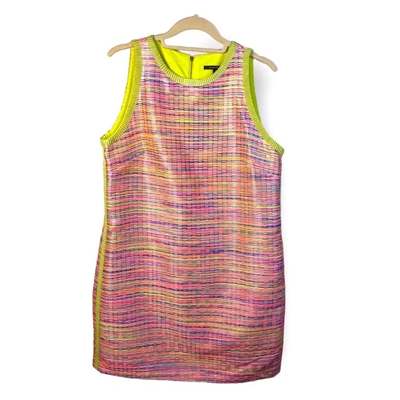Alex Marie Dresses | Alex Marie Shift Dress Nwt Hot Pink Lime Green Sleeveless Sz 12 Zip Up Back | Color: Green/Pink | Size: 12 | Pm-77798539's Closet Alex Marie Dresses | Alex Marie Shift Dress Nwt Hot Pink Lime Green Sleeveless Sz 12 Zip Up Back | Color: Green/Pink | Size: 12 | Pm-77798539's Closet